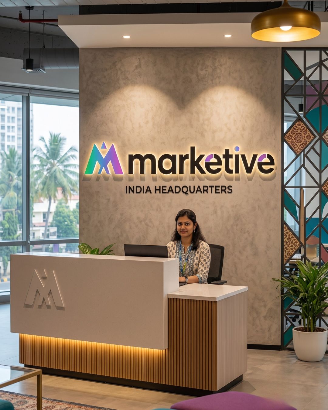 Marketive India Headquarters reception